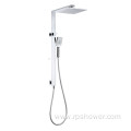 Square Shower Head with Hand Shower in Chrome